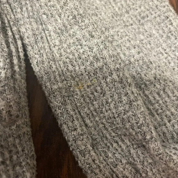 3T Cat & Jack Gray Waffle Knit Sweater Dress - Picture 4 of 4